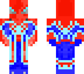 spiderman red suit | Minecraft Skins