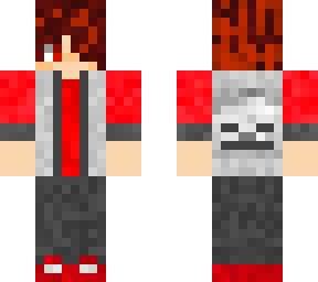 white hoodie but now with skeleton face