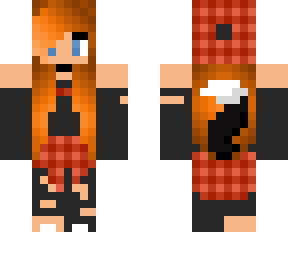 wolf ginger girl
