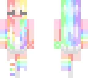 + rainbow girl +