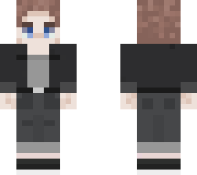 androgynous dark clothing