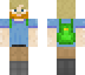 bearded man v. emerald/gold