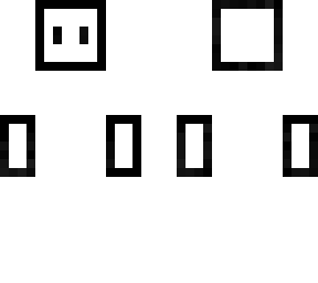 Blocky outline | Minecraft Skin