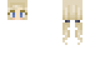 blonde pigtail hair base