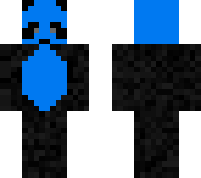 blue panda