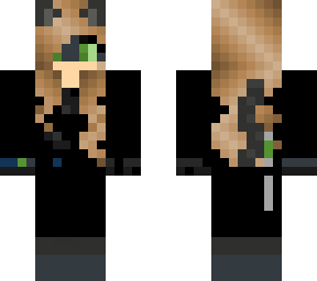 chat noir girl brown hair