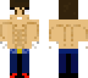 chico sin camisa rickmusculoso