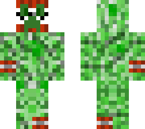 creeper with tnt mask face