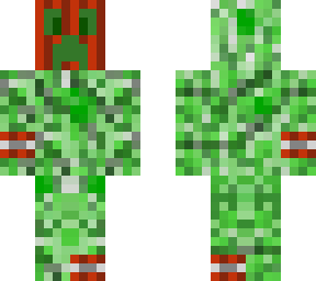 creeper with tnt mask face no label