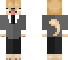 doge in tux