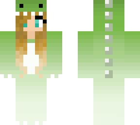 green dino girl made by marta