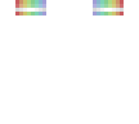 hat base - pastel rainbow fedora