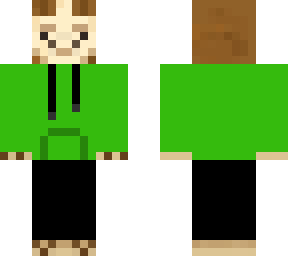 llama marrn (sudadera verde)