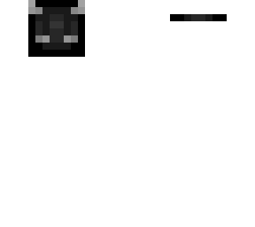mb - dark black w/ glowing gray horns & eyes