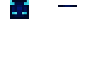 mb - dark blue w/ glowing neon blue horns & eyes