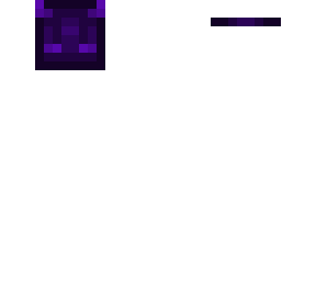 mb - dark purple w/ glowing neon purple horns & eyes