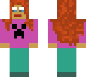 minecraft girl