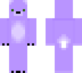 oso color violeta