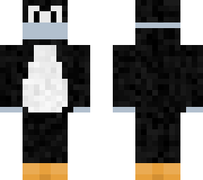 penguin with mask/gloves