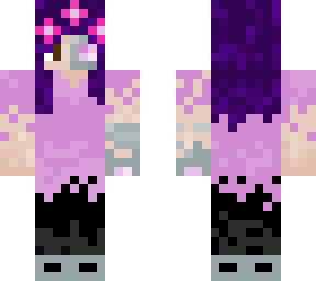 purple cyborg