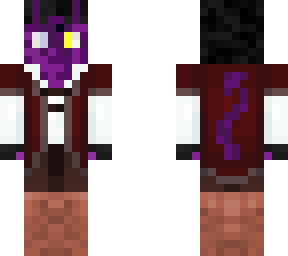 purple tiefling bard