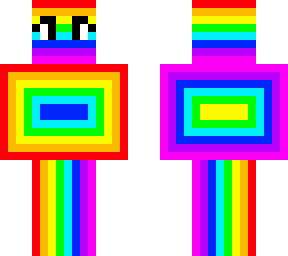 rainbow girl