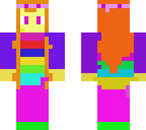 rainbow girl