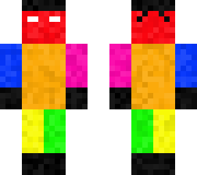 rainbow skin