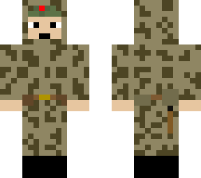 soviet wwii infantry summer camoflage