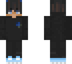 sweaty blue skin