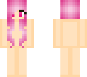wavy pink hair base