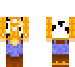 woody's clothes and hands