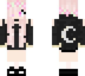 added flower crown *base skin not mine*