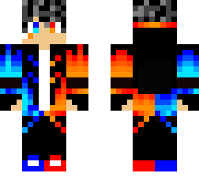bedrock hair fire vs water gamer