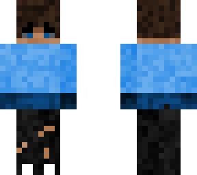 blue and black tryhard (hair upgrade)