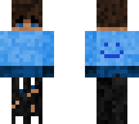 blue and black tryhard (hair upgrade) edited