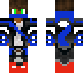blue fox ninja boy