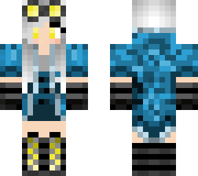 blue girl