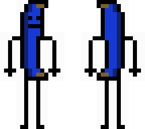 blue said