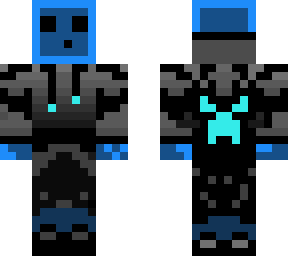 blue slime skin