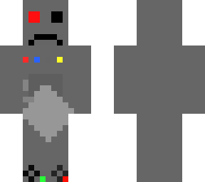 broken evil fighting robot!