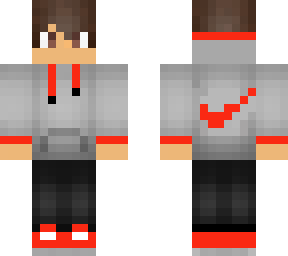 cool boy with red nike jacket