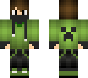 creeper boy green