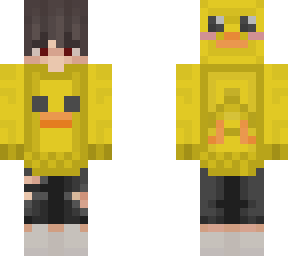 duck hoodie on (ver. duck face)