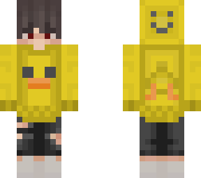 duck hoodie on (ver. smiley face)