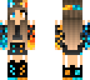 fire and ice girl