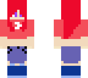 if youtube was a girl skin
