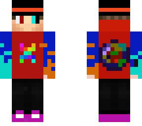 mahlukmars bertopi skin