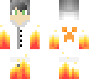 my minecraft skin (lab coat)