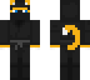 orange ninja cat